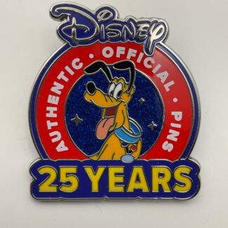 Celebrating 25 Years of Disney Pin Trading Mystery Pin Limited Release Pluto E9