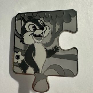 Chip Piano Black White LE 600 Character Connection Puzzle Disney Pin (E6)