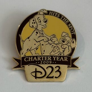 D23 - 101 Dalmatians - Charter Year 2009 - Hits the Spot 2009 Disney Pin H7