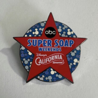 DCA Super Soap Weekends 2002 Logo ABC Disney Pin  (A9)