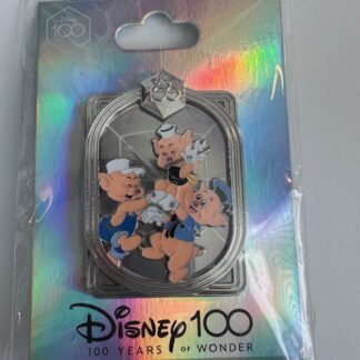 DEC Fifer Fiddler Practical Celebrating With Character Pigs LE 400 Disney Pin B
