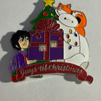 DIS - Baymax, Hiro and Mochi - Christmas Countdown 2022 Disney Pin G1