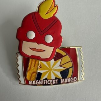 DIS Captain Marvel Marvel Superpower Pops Magnificent Mango 2024 Disney Pin C6