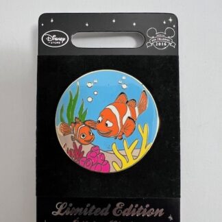 DISNEY STORE PIN FINDING NEMO & FATHER MARLIN PIXAR UK EUROPE EXCLUSIVE LE 500