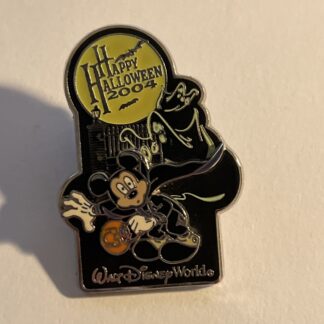 DISNEY WDW TRICK OR TREAT HALLOWEEN 2004 MICKEY GLOW IN THE DARK LE 1500 PIN (C2