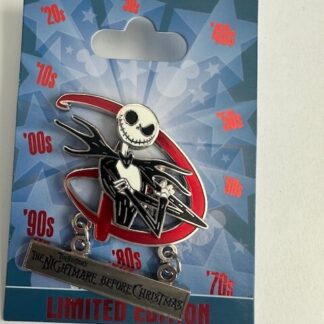 DISNEY WORLD GENEARATION D NIGHTMARE BEFORE CHRISTMAS JACK SKELLINGTON PIN (B)