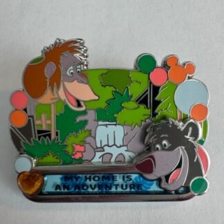 DL Adventure Disneyland Is Home Jungle Book Home Is An Adventure Disney Pin (A6)