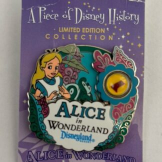 DL Alice & Absolem Alice In Wonderland Piece Of Disney History LE Disney Pin B