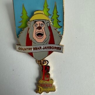 DL - Big Al - Country Bear Jamboree - E Ticket 2005 Disney Pin E7