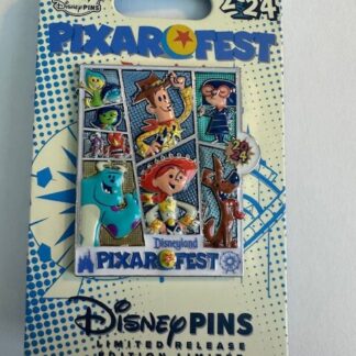 DL Joy Fear Anger Sadness Disgust Sulley Edna Woody Jessie Pixar Disney Pin B