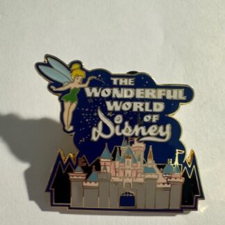DL Tinker Bell Wonderful World Of Disney Castle Disney Pin (E5)