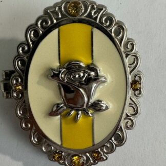 DLP - Belle - Princess Symbol Locket - Rose 2013 LE 600 Paris Disney Pin (A3)