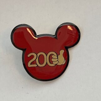 DLP Paris Mickey Head 2001 New Years Day Mickey Icon Disney Pin (A4)