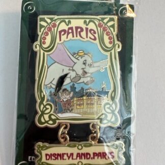 DLP Paris Retro Dumbo Dangle LE Disney Pin (B)