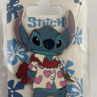 DLP Stitch In Hawaii Shirt With Flowers Lilo And Stitch Disney Pin B