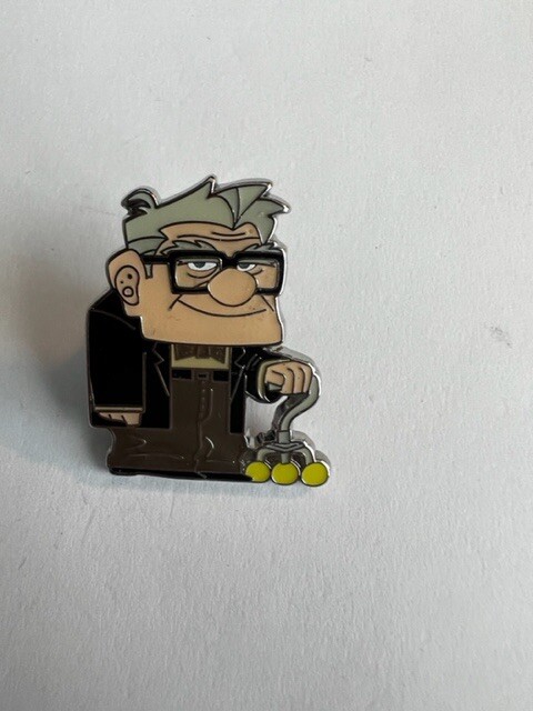 DLP Up Booster Carl Pixar Up Walker Golf Balls Disney Pin (C1)