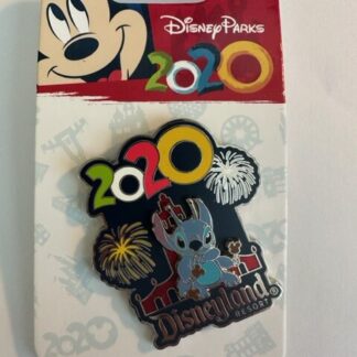 DLR 2020 Stitch From Lilo & Stitch Fireworks Disney Pin (B)
