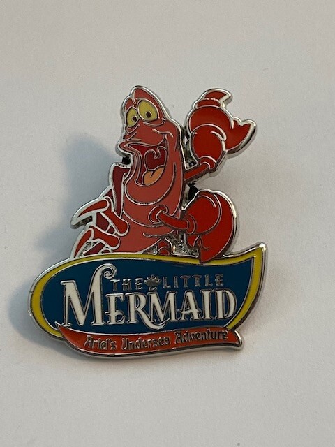 DLR Annual Passholder Hangin Out Sebastian Little Mermaid Disney Pin (A5)