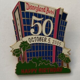 DLR Disneyland Hotel 50 Years CM 2005 Disney Pin (D9)