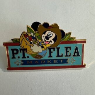 DLR Disneyland Resort LE Pin Location P.T. Flea Market 2005 Mickey Disney Pin D0