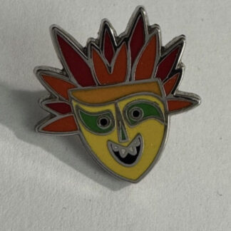 DLR Polynesian Mask Tiny Kingdom Edition 3 Series 2 Disney Pin (B7)