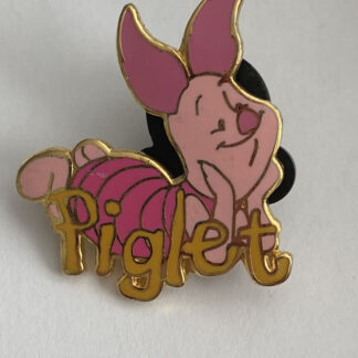 DLR Winnie The Pooh And Friends Name Series Piglet Disney Pin (A9)