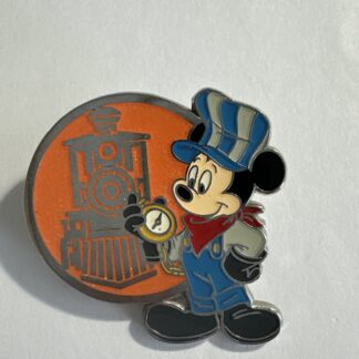 DLR World's Biggest Mouse Party Mystery Train Conductor Mickey Disney Pin (A3)