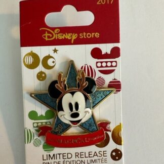 DS Christmas 2017 More Magical Togther Mickey Mouse Star Disney Pin (B)
