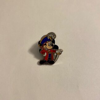 DS Mickey Mouse Pirate Blue Hat Red Coat Sword Disney Pin (B3)