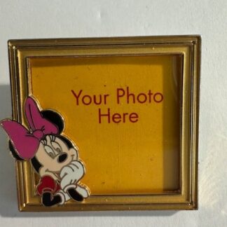 DS - Minnie Mouse Picture Frame 2007 Disney Pin D7