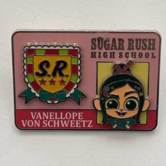 DSF Back To School ID Vanellope Von Schweetz Wreck It Ralph LE Disney Pin (C7)