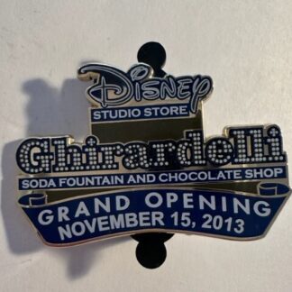 DSF DSSH Disney Studio Store Ghirardelli Soda Fountain Grand Opening LE Pin (C8)