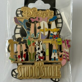 DSSH DSF - Disney Soda Fountain - Letters Pin Stitch MInnie Cheshire Alice (B