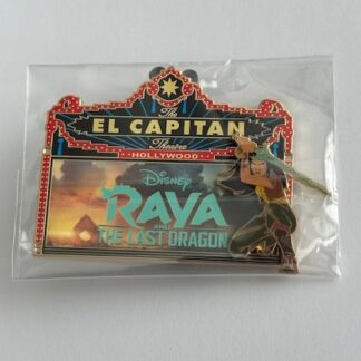 DSSH DSF Raya and the Last Dragon El Capitan Theatre Marquee 2021 Disney Pin F7
