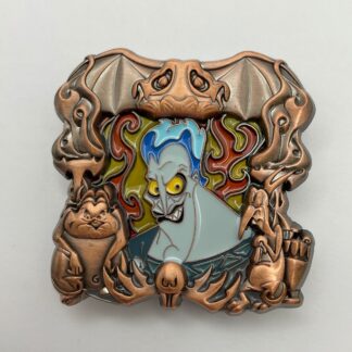 DSSH Disney Pin Frames Hades Hercules Villains Stained Glass LE 400 H2