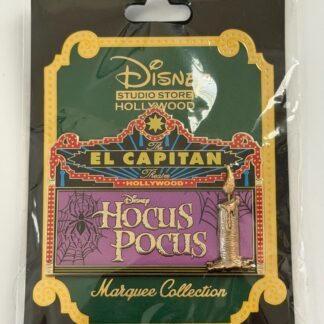 DSSH - Hocus Pocus Marquee #5 Candle DSF LE 400 2020 Disney Pin B