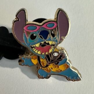 DSSH - Stitch - Hollywood Tourist Postcard DSF 2014 LE 400 Disney Pin F2