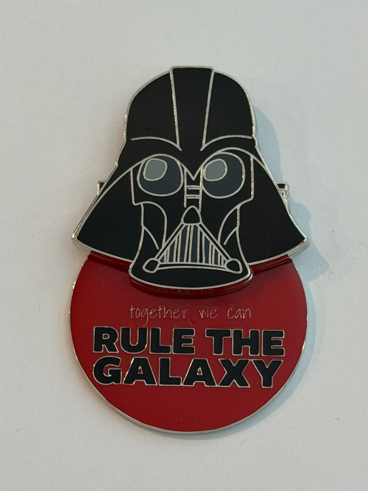 Darth Vader - Rule The Galaxy - Helmet - Star Wars Slider 2023 Disney Pin H9 - Image 2