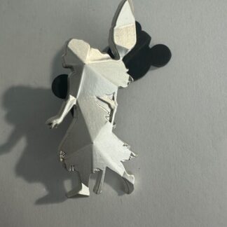 Disney 100 Moana Silver Silhouette Enamel Pin - BoxLunch Exclusive (B0)