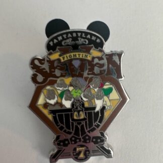 Disney 2016 FANTASYLAND FIGHTIN SEVEN DWARFS pin (C9)