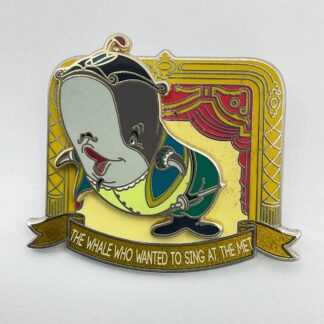Disney 75th Anniversary Whale Who Wanted To Sing At The Met Pin A7