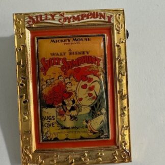 Disney Catalog - Silly Symphonies Easel Pin - Bugs In Love 2004 Disney Pin F7