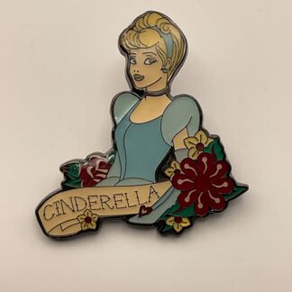 Disney Cinderella Loungefly Princess Tattoo Pin Hot Topic F8