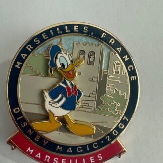 Disney Cruise Line Mediterranean Cruise 2007 Pin Marseilles France Donald (E0)
