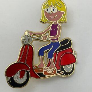 Disney D23 Expo DSSH Lizzie McGuire Scooter Throwback Mystery Pin LE 400 H2