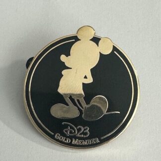 Disney D23 Gold Member Gay Days Exclusive Mickey Pin *Flaw*  (B7)