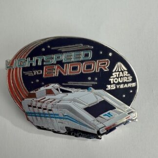 Disney D23 Star Tours Lightspeed to Endor 35th Anniversary Pin LE 1987 (E2)