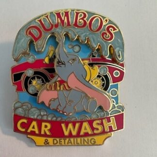 Disney DLR Dumbo's Car Wash & Detailing Pin LE 500 (C3)