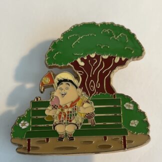 Disney DSF DSSH Pixar UP 5th Anniversary Russell on Bench LE 300 Pin (A9)