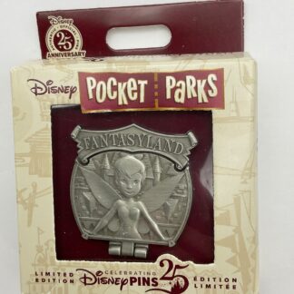 Disney Disneyland Pocket Parks Quarterly Fantasyland Tinker Bell Hinged LE Pin B